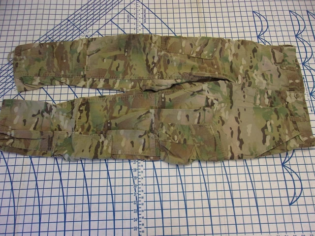MULTICAM US ARMY COMBAT PANTS MEDIUM-LONG TROUSER DIGITAL OCP guc battle UNIFORM