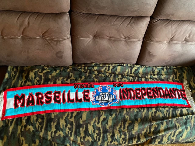 Echarpe Ultras Marseille à la vie à la mort (GROUPE ANTI PARIS) SW87