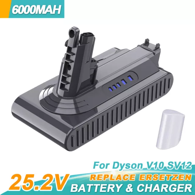 4.0Ah Replacement battery for Dyson V10 Absolute V10 Fluffy cyclone V10  SV12 Vacuum Cleaner Battery