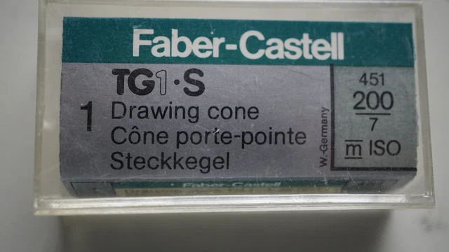 Original Faber-Castell Zeichenkegel  2,0 mm NEU/OVP