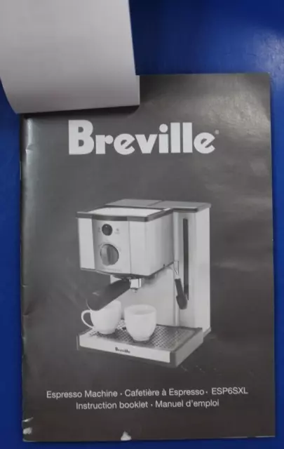 BREVILLE ESP6SXL A CAFE Modena Espresso Parts porta filter water tank tray 24.99 PicClick
