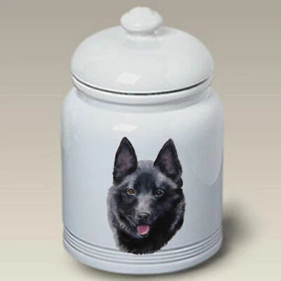 Schipperke Ceramic Treat Jar LP 45101
