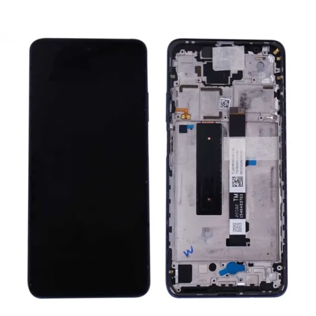 Ecran Vitre tactile Xiaomi REDMI NOTE 9 PRO sur châssis + colle et outils