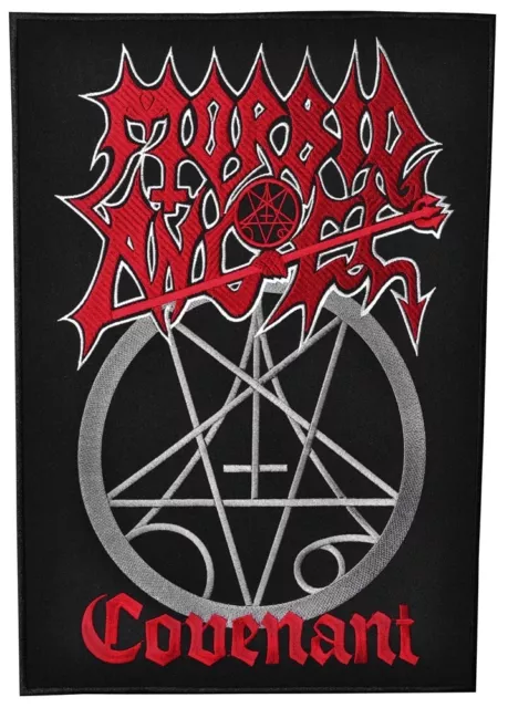 Morbid Angel Covenant Embroidered Back Patch | American Death Metal Band Logo