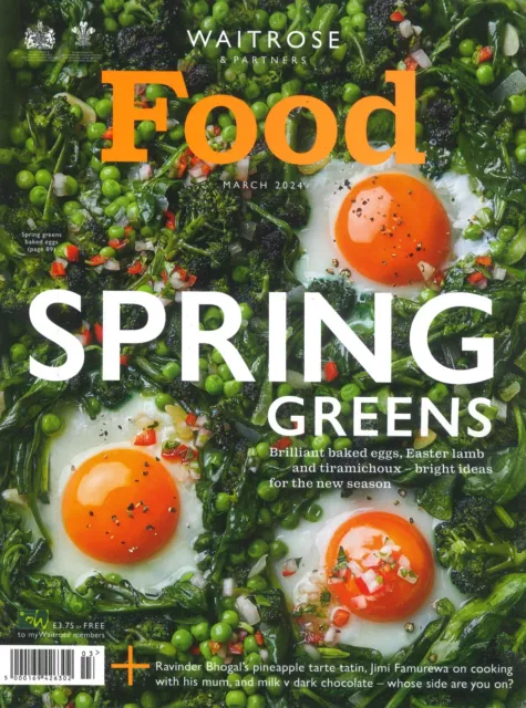 Waitrose & Partners Food Magazine: Spring Greens, Cooking Recipes, March 2024