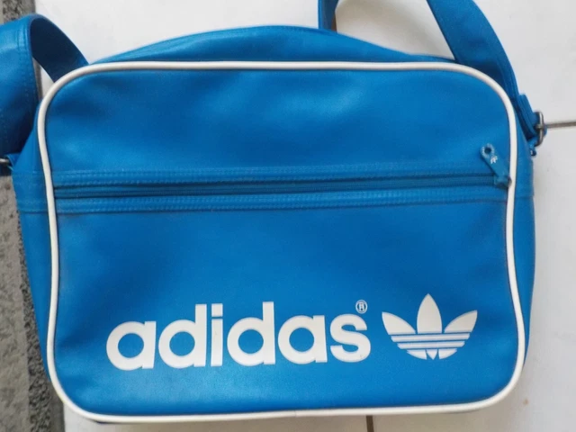 Sacoche vintage Adidas Emmaüs Etikette