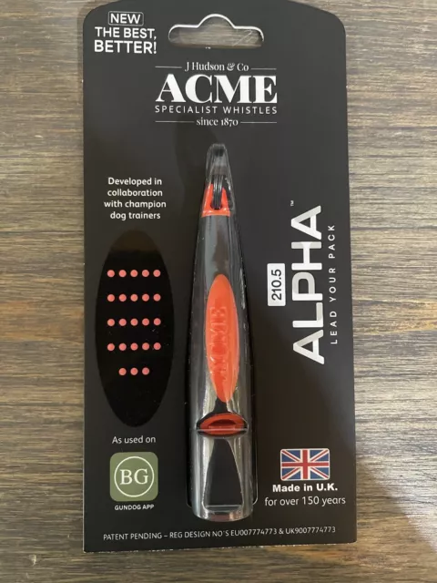 New Acme Alpha 210.5 Whistle, Gundog Training