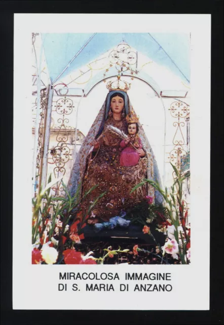 santino - holy card MADONNA DI ANZANO