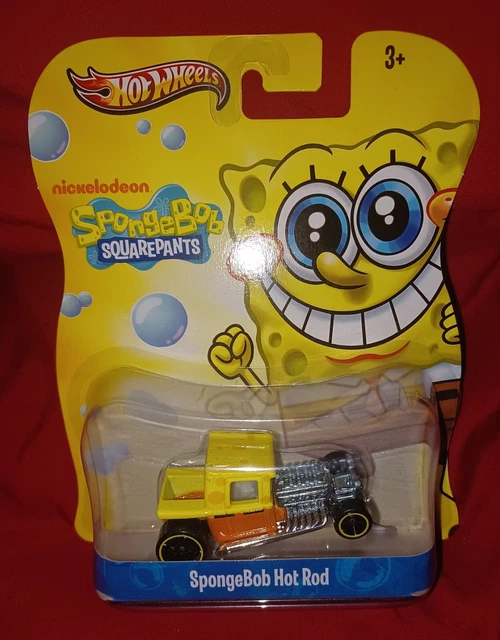 HOT WHEELS NICKELODEON SpongeBob Squarepants Cartoon HOT ROD Diecast