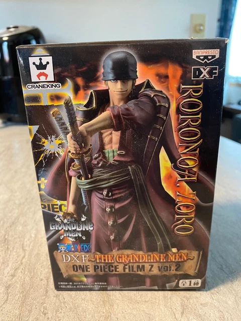 RORONOA ZORO ONE Piece DXF THE GRANDLINE MEN FILM Z Vol.2 Figure ...
