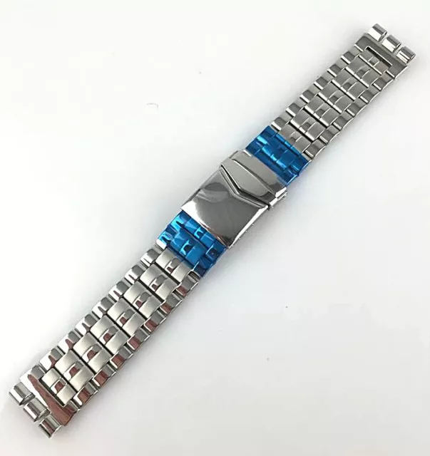 CINTURINO ACCIAIO STRAP DEPLO correa MONTRE 20MM compatibile swatch irony qualit