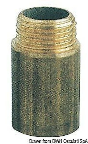 Rallonge Laiton Mâle/Femelle 1/2 X 40 MM Marque Osculati 17.278.16