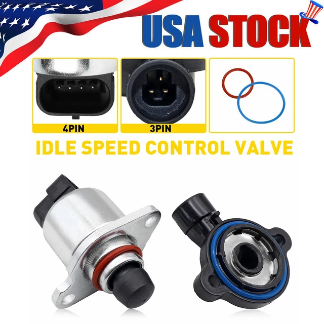 THROTTLE POSITION SENSOR+TPS Idle Air Control Valve FIT Chevy GMC Buick