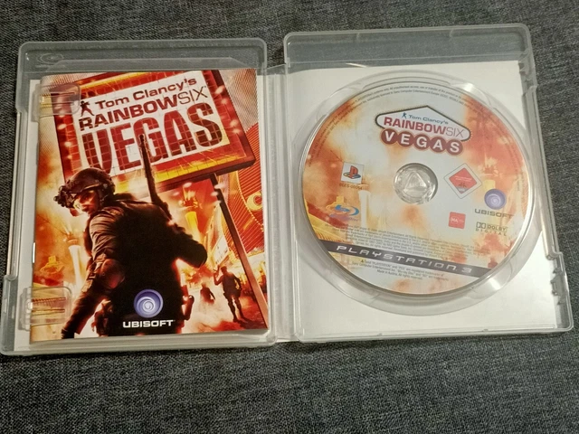 Tom Clancy's Rainbow Six: Vegas PS3 - USED - WITH MANUAL - GOOD CONDITION
