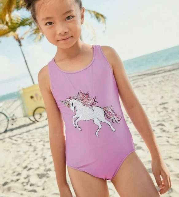 Next unicorn swimming costume on sale