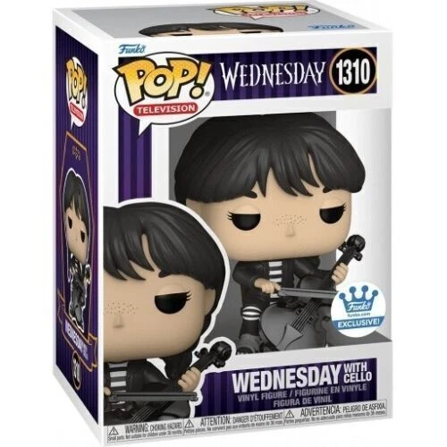 Funko POP! Wednesday 1310# Wednesday Addams with Cello Vinyl Action Figures