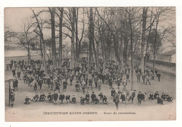 Cpa 54 Nancy: Saint-Joseph Institution - Playground (M-&-M) Unwritten