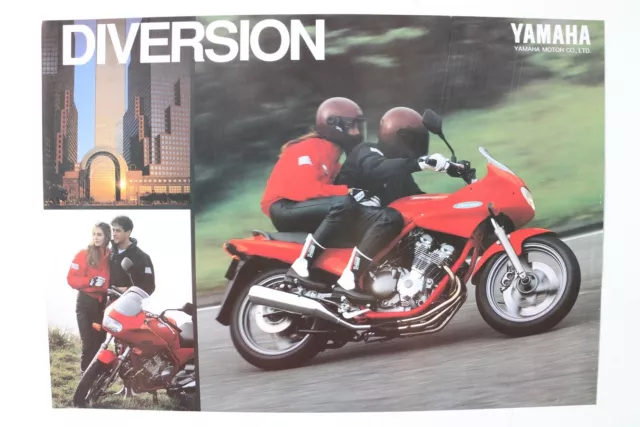Affiche Poster Moto Yamaha Diversion
