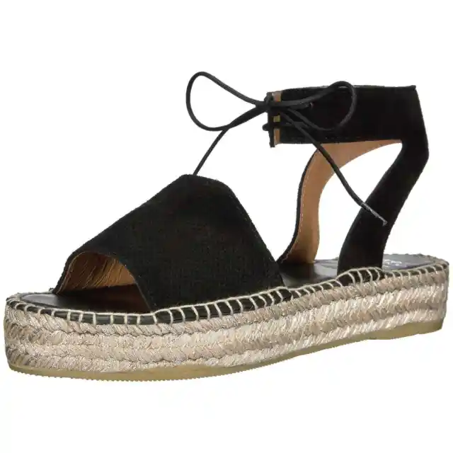 Andre Assous Women's Sabina Platform Sandal, Black EUR 37 US 6