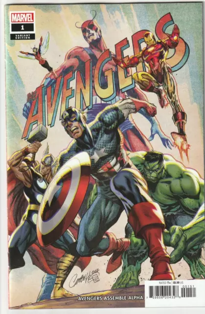 Avengers Assemble Alpha # 1 J Scott Campbell Variant NM Marvel [M4]