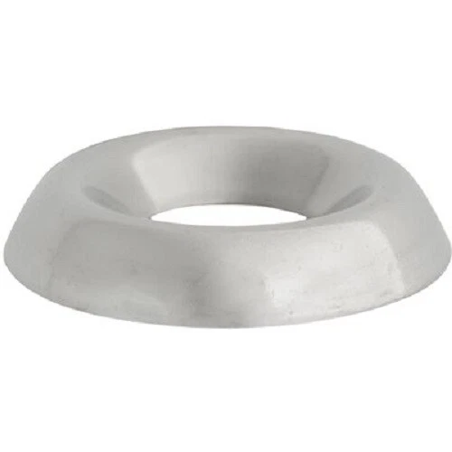 Auveco - 7148 - Num.12 Ctsk Brass Finishing Washer Nickel (144 Pieces)