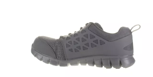 REEBOK MENS SUBLITE Cushion Gray Safety Shoes Size 9.5 (Wide) (7658108 ...