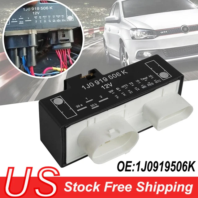 RADIATOR COOLING FAN Control Module For VW Beetle Golf Jetta Audi TT