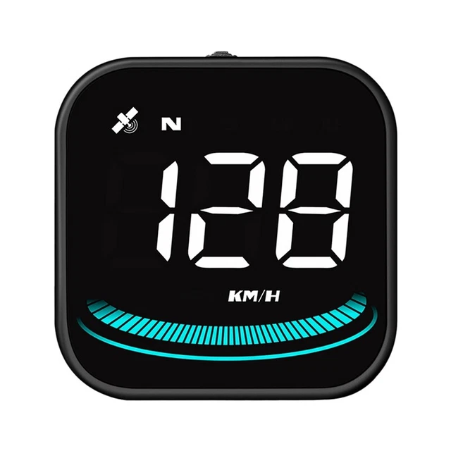 Car HUD Head Display Car Speedometer Digital Alarm Reminder GPS HUD Car Ele G6A4