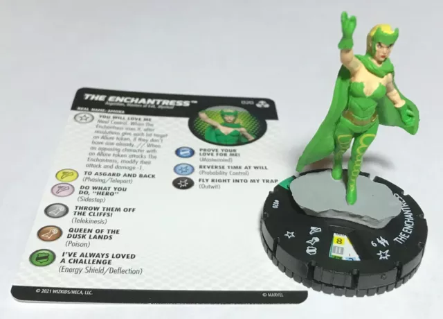 ENCHANTRESS 020 War of the Realms Marvel HeroClix