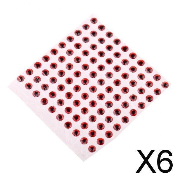 Yeux Holographiques 4D Pour Mouches De Pêche - 4mm/6mm/10mm