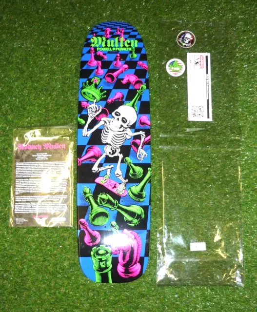 Powell Peralta Bones Brigade Series 14 Mullen Skateboard Deck Blacklight LTD