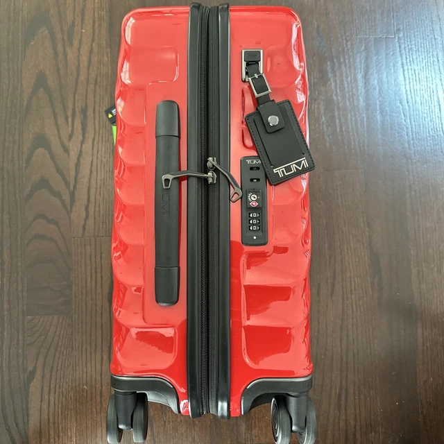 TUMI 19 Degree International Carry On 4 Wheel Expandable Red $750 3