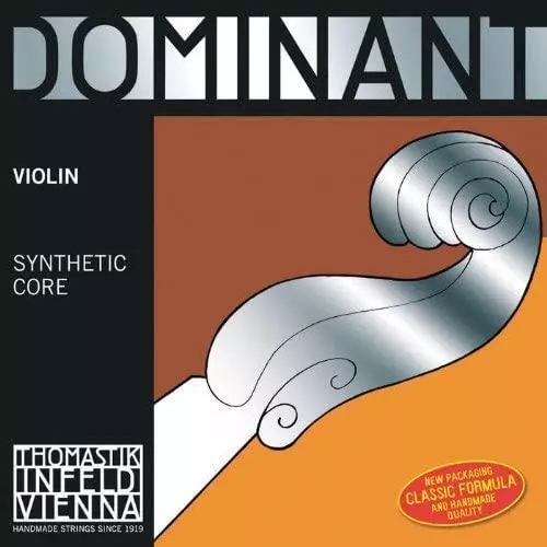 Dominant Violine E 1/2 Chrom Stahlschlaufenende*R