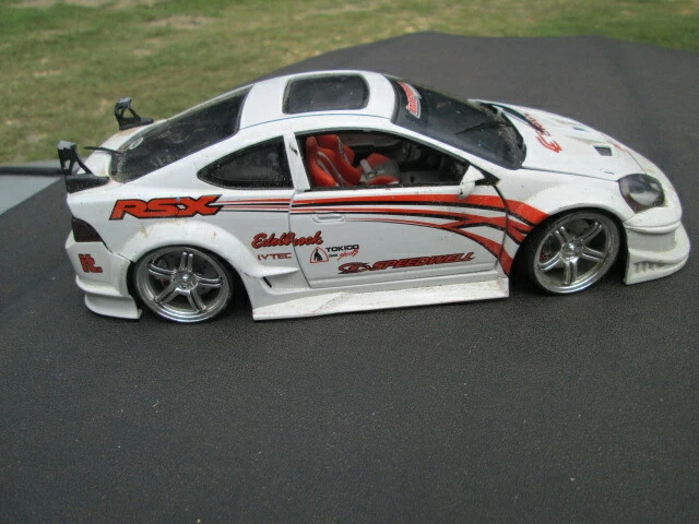 1/18  ’02 ACURA RSX muscle machines 1:18 SS Tuner 2002 Acura RSX PEARL WHITE Muscle Machines | eBay