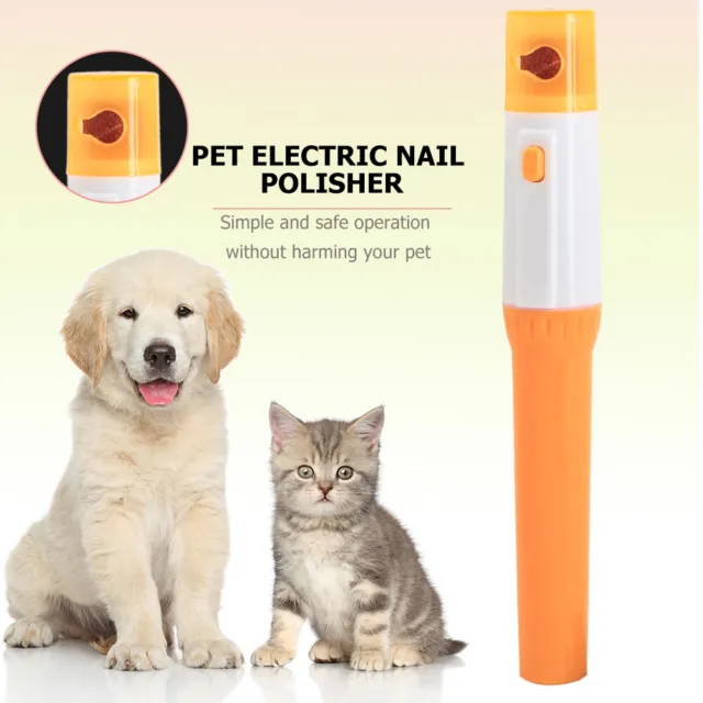 Forbici elettriche portatili per unghie per animali domestici per cane gatto artiglio smerigliatrice toelettatura -d