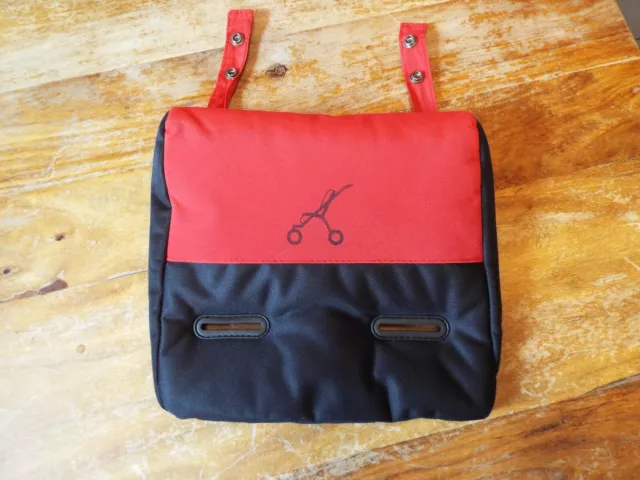 Jane Pushchair Head Support Pillow Red and Black