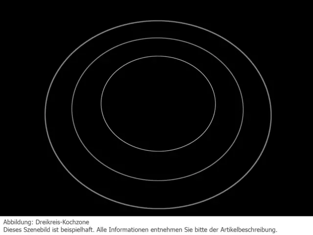 AEG HK854870I-B Glaskeramik-Kochfeld / Elektro-Kochfeld / autark / Hob²Hood / ra 3