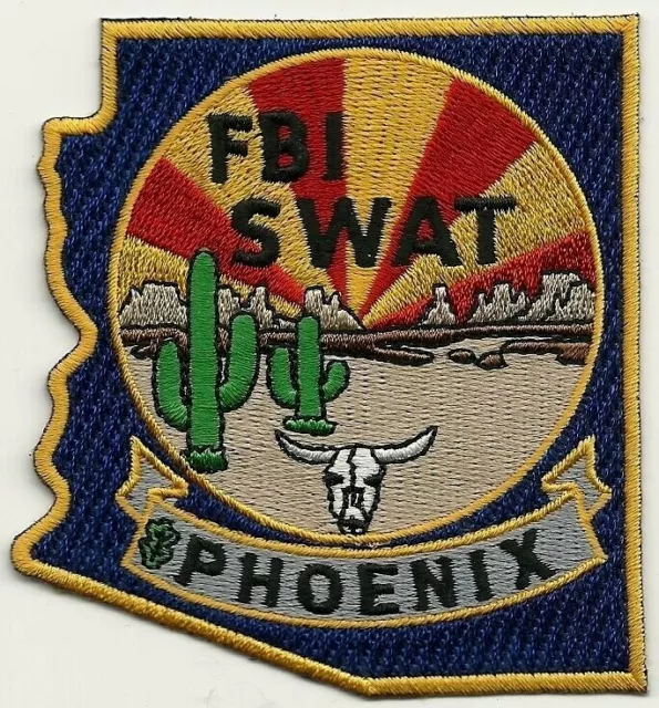 FBI  ARIZONA - PHOENIX  SWAT  S.W.A.T.  COLOR Police Patch SEK Polizei Abzeichen