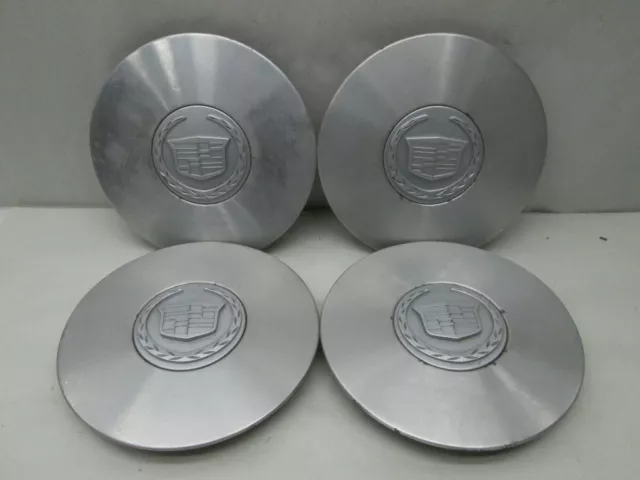 Cadillac Deville DTS machined Center Caps Set of 4 2001 2002 2003 2004