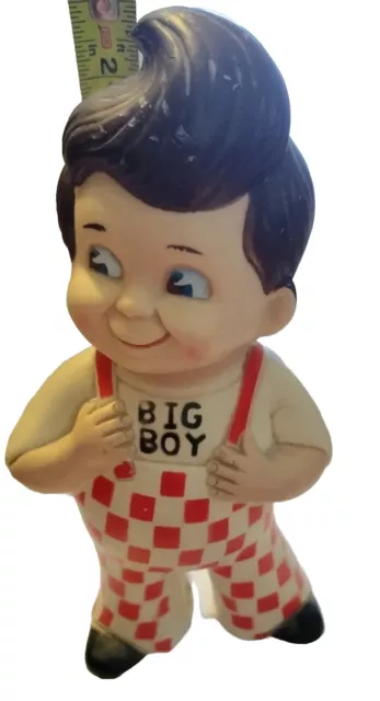 Bobs Big Boy 9 Inch 1973 Original Coin Bank Vintage Rare Size