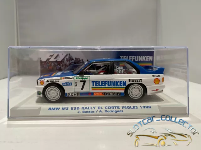 Fly E2009 M3 E30 Rally El Corte Ingles 1988 (Telefunken) Limited Edition of 350