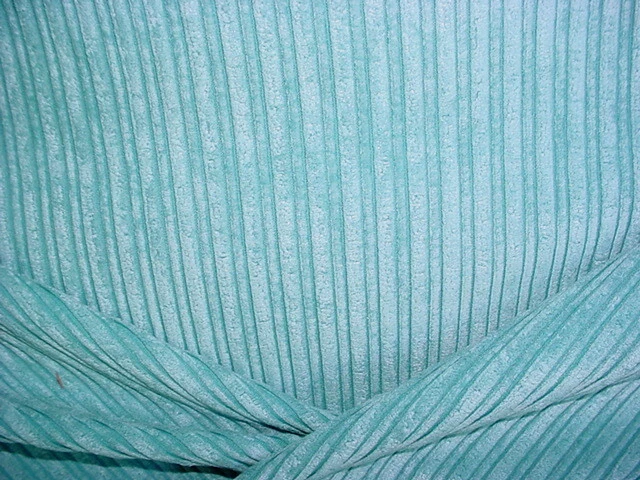 2-1/8Y Kravet Lee Jofa Aquamarine Textured Velvet Velour Upholstery Fabric