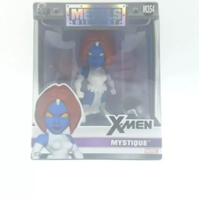 Jada Toys Die-Cast Metals Mystique 4" Inch Figure X-Men Marvel Comics New M354