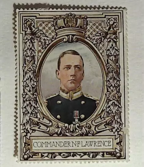 WW1 Lord Roberts Memorial Fund - Poster Stamps - Commander NF Lawrence