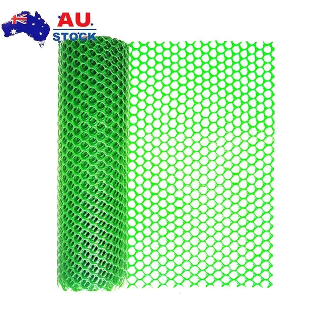 Chicken Wire Fence Mesh Fencing Wire Gardening Poultry Floral Net (Green)