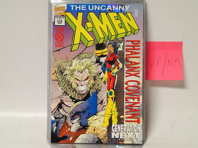 UNCANNY X-MEN #316 Marvel Comics 1994 VF/NM Phalanx Covenant 1, 1st Monet (M)
