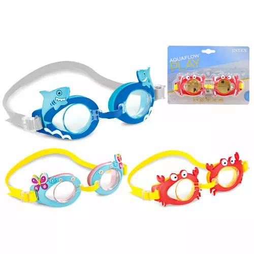 Intex Kids Children Swimming Goggles Glasses UV Protection Swim Pool 3 - 8 Years