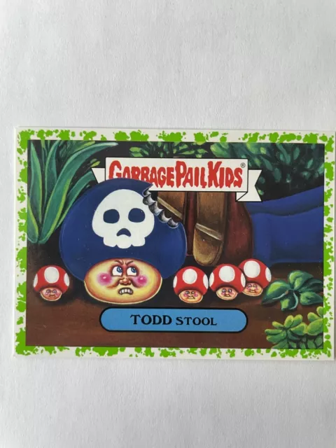 Carte Garbage Pail Kids TOPPS Les Crados GPK 2018 TODD STOOL 6b 80s Video Games