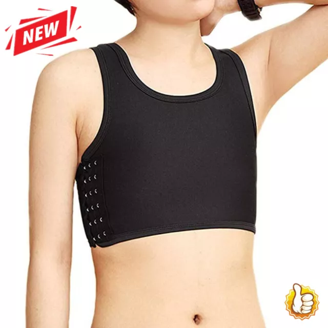 Short Chest Breast Vest Breathable Buckle Binder Trans Lesbian гй