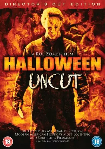 Halloween Uncut Directors Cut Rob Zombie Paramount Uk 2008 Dvd New & Sealed Rare